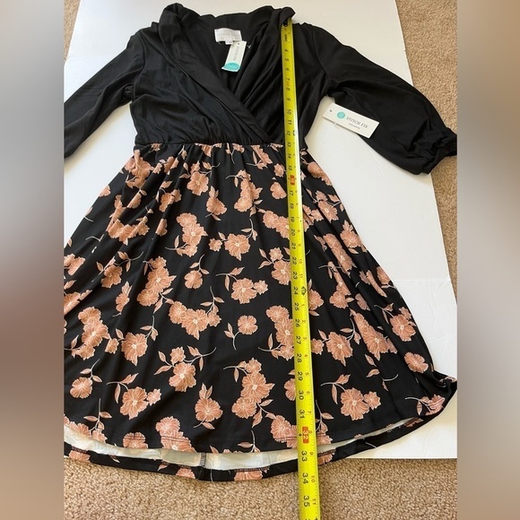 French Grey Matilda Brushed Knit Dress Stitch Fix Size Small New with Tags - Picture 3 of 8